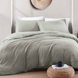 Hotel Soft Microfiber Duvet Cover Set-2000TC Quilt Cover Set & Pillowcases -1 Donna Cover Zipper Closure & 1 x Pillowcases-Breathable Bedding - Wrinkle, Fade, Stain Resistant(Grey,Double) In Australia - Darrahopens