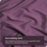 Hotel Soft Microfiber Duvet Cover Set-2000TC Quilt Cover Set & Pillowcases -1 Donna Cover Zipper Closure & 1 x Pillowcases-Breathable Bedding - Wrinkle, Fade, Stain Resistant(Purple,Double) In Australia - Darrahopens