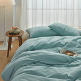 Hotel Soft Microfiber Duvet Cover Set-2000TC Quilt Cover Set & Pillowcases -1 Donna Cover Zipper Closure & 1 x Pillowcases-Breathable Bedding - Wrinkle, Fade, Stain Resistant(Ice Blue,King) In Australia - Darrahopens