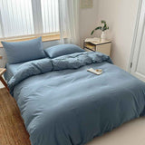 Hotel Soft Microfiber Duvet Cover Set-2000TC Quilt Cover Set & Pillowcases -1 Donna Cover Zipper Closure & 1 x Pillowcases-Breathable Bedding - Wrinkle, Fade, Stain Resistant(Ocean,King Single) In Australia - Darrahopens