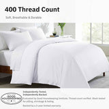 Hotel Soft Microfiber Duvet Cover Set-2000TC Quilt Cover Set & Pillowcases -1 Donna Cover Zipper Closure & 1 x Pillowcases-Breathable Bedding - Wrinkle, Fade, Stain Resistant(White,Single) In Australia - Darrahopens