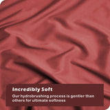 Hotel Soft Microfiber Duvet Cover Set-2000TC Quilt Cover Set & Pillowcases -1 Donna Cover Zipper Closure & 1 x Pillowcases-Breathable Bedding - Wrinkle, Fade, Stain Resistant(Red,Single) In Australia - Darrahopens
