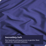 Hotel Soft Microfiber Duvet Cover Set-2000TC Quilt Cover Set & Pillowcases -1 Donna Cover Zipper Closure & 1 x Pillowcases-Breathable Bedding - Wrinkle, Fade, Stain Resistant(Royal blue,Single) In Australia - Darrahopens
