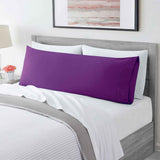 Ultra Soft Microfiber Body Pillow Cover/Pillowcases with Envelope-style pocket (50cm x 150cm Body Pillow Cover,purple )