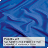 Elegant Comfort Premium Hotel Quality 1-Piece Queen Flat Sheet, Luxury and Softest 2000 Thread Count Bedding Flat Sheet(Queen,Royal blue)