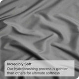 Elegant Comfort Premium Hotel Quality 1-Piece Single Flat Sheet, Luxury and Softest 2000 Thread Count Bedding Flat Sheet(Single,Grey)