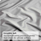 Elegant Comfort Premium Hotel Quality 1-Piece Single Flat Sheet, Luxury and Softest 2000 Thread Count Bedding Flat Sheet(Single,Silver-gray)