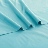 Elegant Comfort Premium Hotel Quality 1-Piece Super King Flat Sheet, Luxury and Softest 2000 Thread Count Bedding Flat Sheet(Super King,Ice blue)