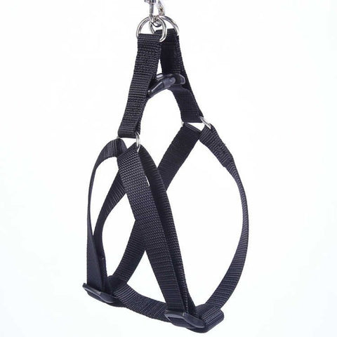 Adjustable Dog Harness Pet Supplies Black