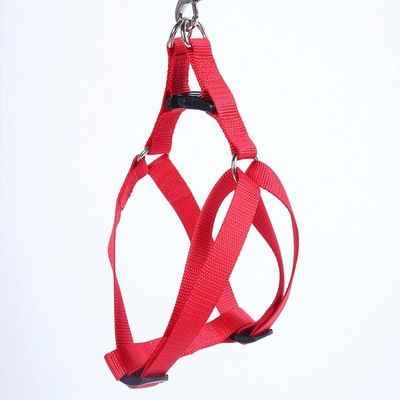 Adjustable Dog Harness Pet Supplies Red XL