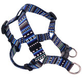 DEYUAN Bohemian Dog Harness Polyester Pink Rose M:2*42-61cm