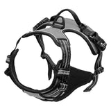 Micardi Reflective Dog Harness Vest Leash Pink