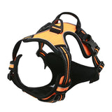Micardi Reflective Dog Harness Vest Leash Purple S