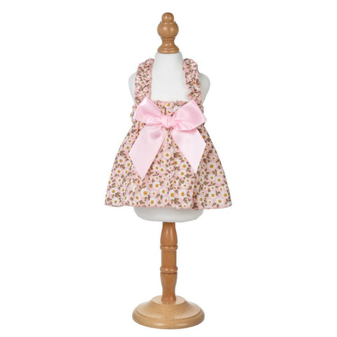 Leisure Darling Pet Dog Dress Cotton Princess Style Pink 14/L