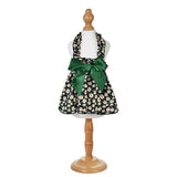 Leisure Darling Pet Dog Dress Cotton Princess Style Green 14/L
