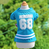 Pet T Shirt Cotton Little Monster Yellow