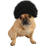FUN OF PETS Pet Wig Short Curly Hair Black