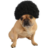 FUN OF PETS Pet Wig Short Curly Hair Black In Australia - Darrahopens