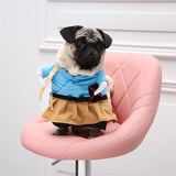 Pet Dog Transformation Costume Polyester Red scarf M