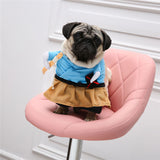 Pet Dog Transformation Costume Polyester Red scarf XL