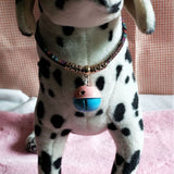 Pet Dog Cat Necklace Cloth Purple G-dog-03 In Australia - Darrahopens