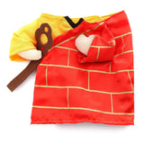 Pet Dog Costume Odd Pet Monk Outfit Polyester Beer waiter S