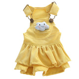 Pet Clothing Cloud Skirt Odd Pet Small Dog Yellow Clouds Skirt XS (No. 8)