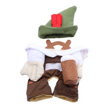 Dog Beer Waiter Costume Odd Pet Polyester Beer waiter L