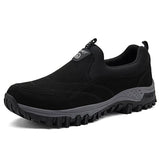 Luo Baoli Men Hiking Shoes Slip On Rubber Sole Black 43 In Australia - Darrahopens