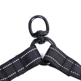 hcpet Pet Double Leash Nylon Retractable 2 in 1 Black