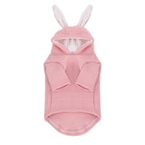 Odd Pet Rabbit Ear Vest Dog Cat Clothes gray long ear vest M