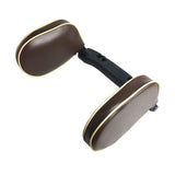 Car Seat Headrest Pillow Memory Foam RUNDONG TP-0116 Side pillow Brown 1 In Australia - Darrahopens