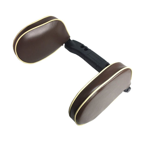 Car Seat Headrest Pillow Memory Foam RUNDONG TP-0116 Side pillow Brown 1 In Australia - Darrahopens