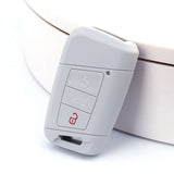 Silicone Key Case for VW Golf 7 Magotan Tiguan L Grey
