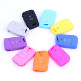 Silicone Key Case for VW Golf 7 Magotan Tiguan L Sky Blue In Australia - Darrahopens