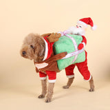Pet Dog Costume 3D Pumpkin Transformation Cotton S 30 back length