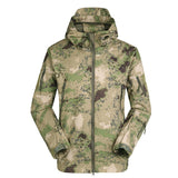 ESDY Men Softshell Jacket Outdoor Fleece Training Coat FG Ruins Green Camouflage L In Australia - Darrahopens