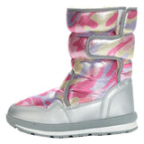 Phibee Kids Snow Boots Anti-Slip Warm M904 silver gray 32 In Australia - Darrahopens