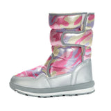 Phibee Kids Snow Boots Anti-Slip Warm M904 silver gray 32