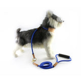 Dog Leash Nylon P Rope Training for Medium Large Dogs Black