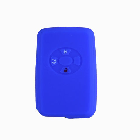 Silicone Key Case For Toyota Corolla 3 Button Sea Blue In Australia - Darrahopens
