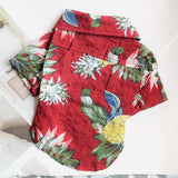Pet Shirt Hawaii Print Odd Pet Dog Cat Red In Australia - Darrahopens