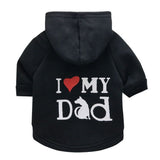 DROOLING DOG Pet Sweatshirt Polyester Hooded Casual Black In Australia - Darrahopens