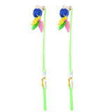 Dr. Pet Cat Toy Fishing Rod Feather Mouse Fishing Rod (Feathered Mouse)