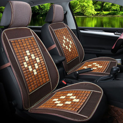 Yi Nirui Bamboo Car Seat Cushion Breathable Cooling Bamboo plate standard square In Australia - Darrahopens