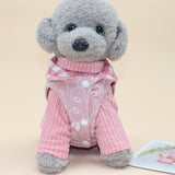 Dog Vest Qipet Reversible Winter Cotton Padded Medium Double-sided vest blue gray In Australia - Darrahopens