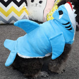Pet Clothes Shark Transformation Outfit Odd Pet XS Shark clothes