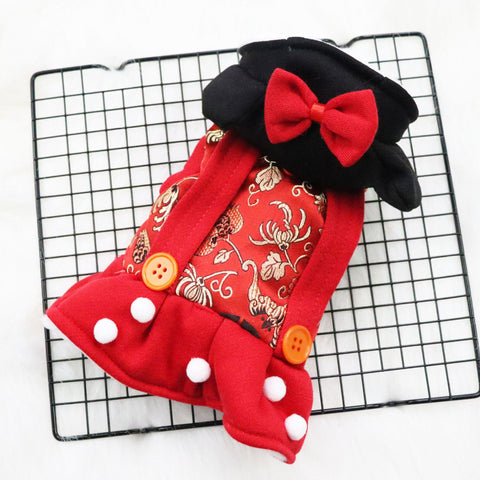 Pet Clothing Dog Cat Warm Winter Clothes female twins S In Australia - Darrahopens