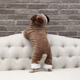 Odd Pet Dog Winter Coat Elk Four Legged Clothes Splicing Mouse
