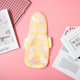 Dog Clothes Odd Pet Summer Sun Protection Shirt Yellow sun-protective clothing L In Australia - Darrahopens
